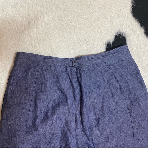 Poetry 100% linen cropped pants - Picture 9 of 9